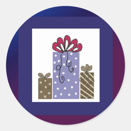Mooie Geschenken Ronde Sticker (Voorkant)