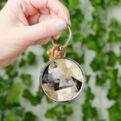 Mooie geschilderde achtergrond sleutelhanger (Hand)