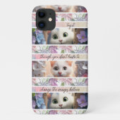 Mooie gestreepte vervangbare fotokat Case-Mate iPhone case (Achterkant)