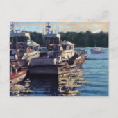 Mooie Geviste bootscène Briefkaart (Voorkant)