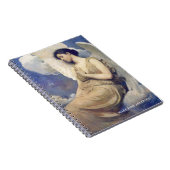 Mooie  gevleugelde figuur engel notitieboek (Rechterzijde)