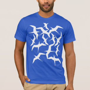 Mooie gevleugelpatronen T-Shirt Top