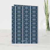 Mooie gevouwen uitnodiging - PAS HET AAN (Achterkant)