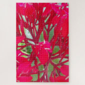 Mooie Geweldige rode bloemen puzzel (Verticaal)