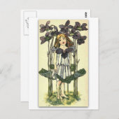 Mooie geweldpleging door NELLIE BENSON Briefkaart (Voorkant / Achterkant)