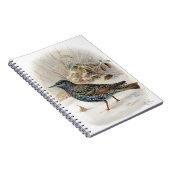 Mooie Gewone Spreeuw Notitieboek (Rechterzijde)