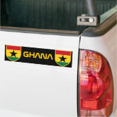 Mooie Ghana-vlag Bumpersticker (Op Truck)