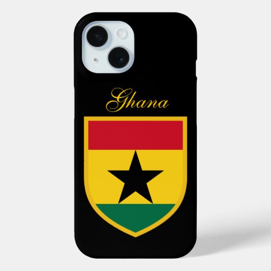 Mooie Ghana-vlag Case-Mate iPhone Case (Achterkant)