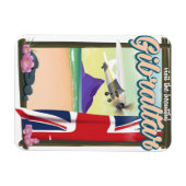 Mooie Gibraltar-reisposter Magneet (Horizontaal)