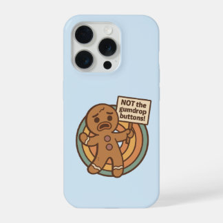 Mooie Gingy-gingerbrood telefoonhoesje Kerstcadeau iPhone 15 Pro Case