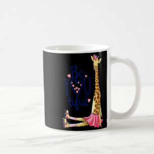 Mooie Giraffe _ Inspireer Wees Jijzelf Giraffe Die Koffiemok