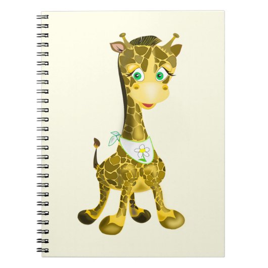 Mooie Giraffe Notitieboek (Voorkant)