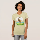 mooie giraffe t-shirt (Voorkant volledig)