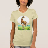 mooie giraffe t-shirt (Voorkant)