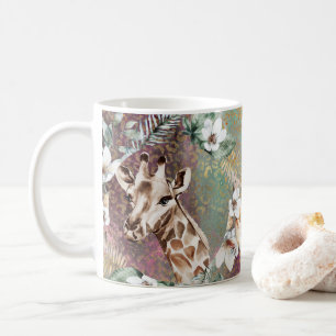 Mooie Giraffes Oerwoud Safari Coffee Mok, Cup Koffiemok