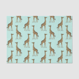 Mooie Giraffes Tissuepapier