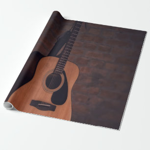 Mooie gitaar cadeaupapier