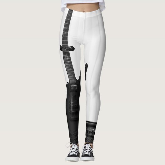 Mooie gitaar leggings (Voorkant)