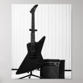 Mooie gitaar poster (Voorkant)