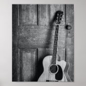 Mooie gitaar poster (Voorkant)