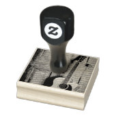 Mooie gitaar rubberstempel (Stempel)