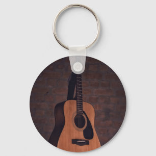 Mooie gitaar sleutelhanger