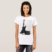 Mooie gitaar t-shirt (Voorkant volledig)