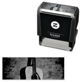 Mooie gitaar  zelfinktende stempel (In situ)