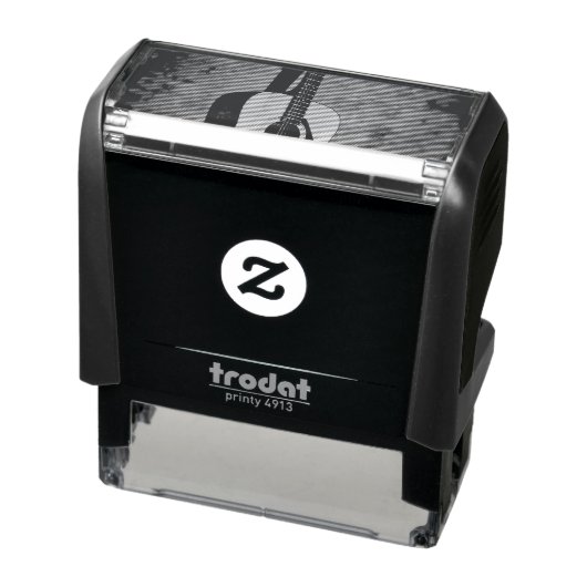 Mooie gitaar  zelfinktende stempel (Product)