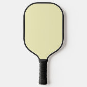 Mooie, gladde grijze hond is een ster pickleball paddle (Achterkant)