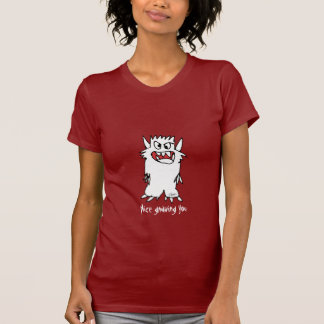 Mooie glanzende Cartoon Monsters T-shirt