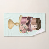 Mooie glanzende Glam Party Cake Bad Handdoek (Handdoek)