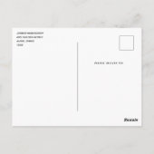 Mooie glanzende Glam Party Cake Briefkaart (Achterkant)