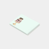 Mooie glanzende Glam Party Cake Post-it® Notes (Schuin)