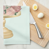 Mooie glanzende Glam Party Cake Theedoek (Quarter Fold)