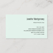 Mooie glanzende Glam Party Cake Visitekaartje (Achterkant)