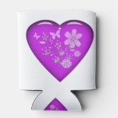 Mooie glazen flessenhart blikjeskoeler (Achterkant)