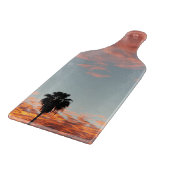 Mooie glazen snijplank paddle! (Hoek)