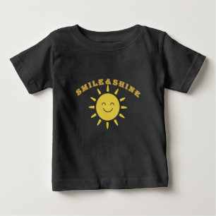 Mooie glimlachende zon baby T-shirt