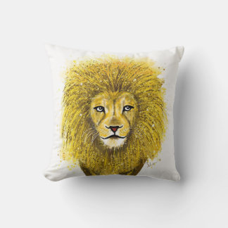 Mooie Glittery Gold Lion Kussen