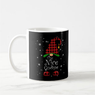 Mooie Gnome Buffalo Pset Matching Family Kerstmis Koffiemok