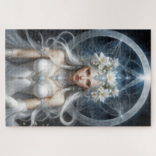 Mooie godin legpuzzel (Horizontaal)