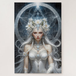 Mooie godin legpuzzel