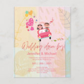 Mooie goedkope uitnodigingen voor een auto-optocht (Voorkant)