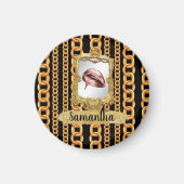 Mooie Gold Elegant Chic Custom Magneet (Voorkant)