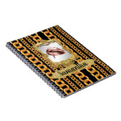 Mooie Gold Elegant Chic Custom Notitieboek (Rechterzijde)