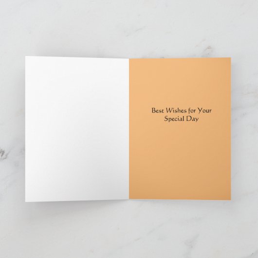 Mooie Gold- en Glitter Birthday-kaart. Kaart (Binnen)