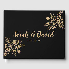 Mooie Gold Foil bruiloft gastenboek