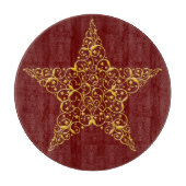 Mooie Gold Star Cutting Board Snijplank (Voorkant)