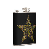 Mooie Gold Star-fles Heupfles (Rechts)